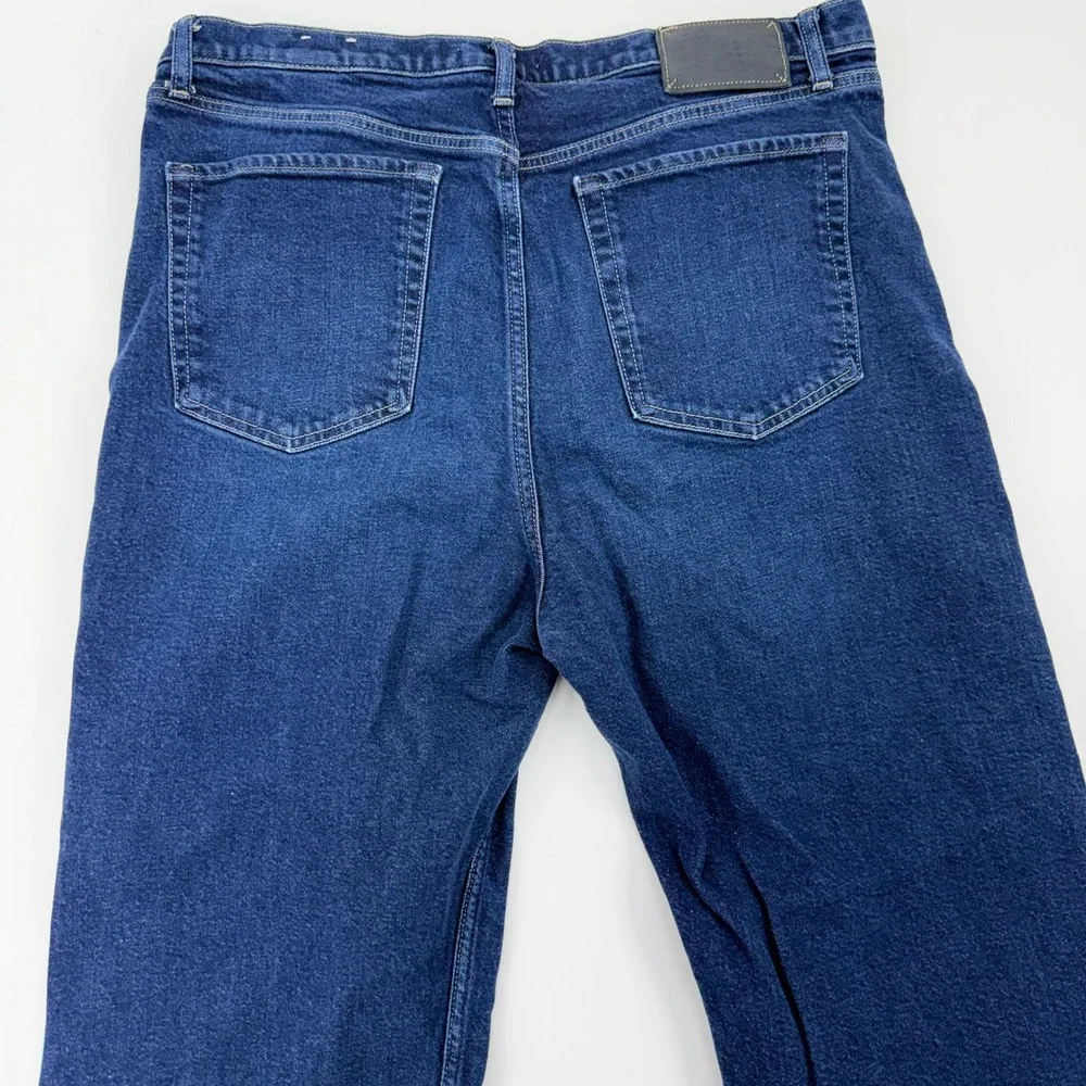 Banana Republic 90s Straight Dark Wash Jeans Mens 33 High Rise S/825196-01